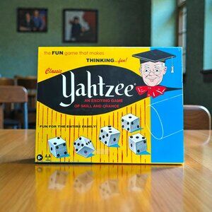 New Classic Yahtzee in Sealed Box, An Exciting Game of Skill and Chance